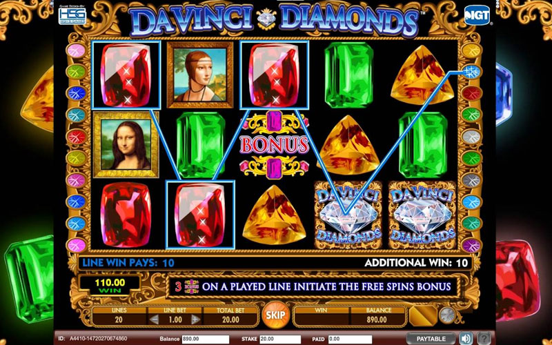 casino online da vinci - Ekings