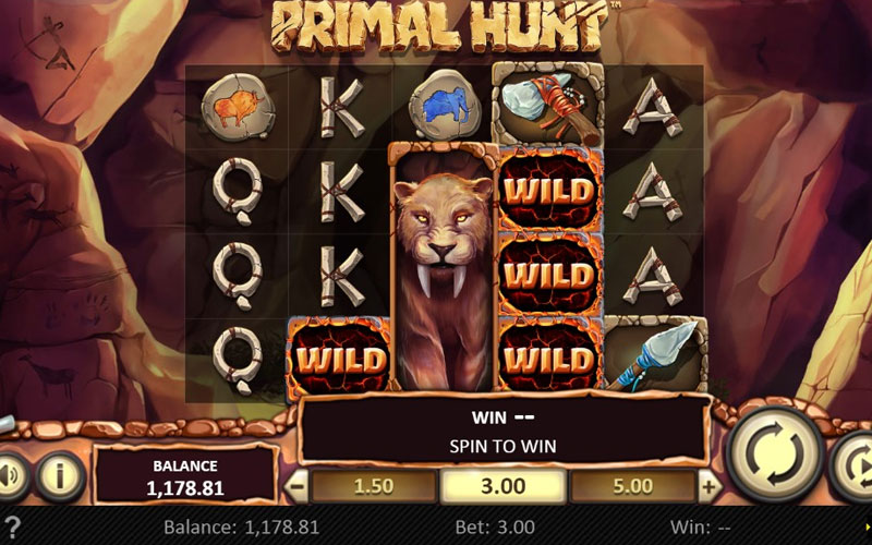 casino online primal hunt - Ekings