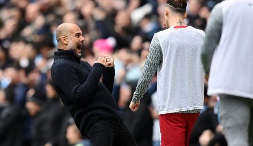 berita bola selebrasi pep - Ekings