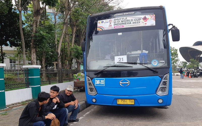 piala dunia u17 shuttle bus di bandung - Ekings